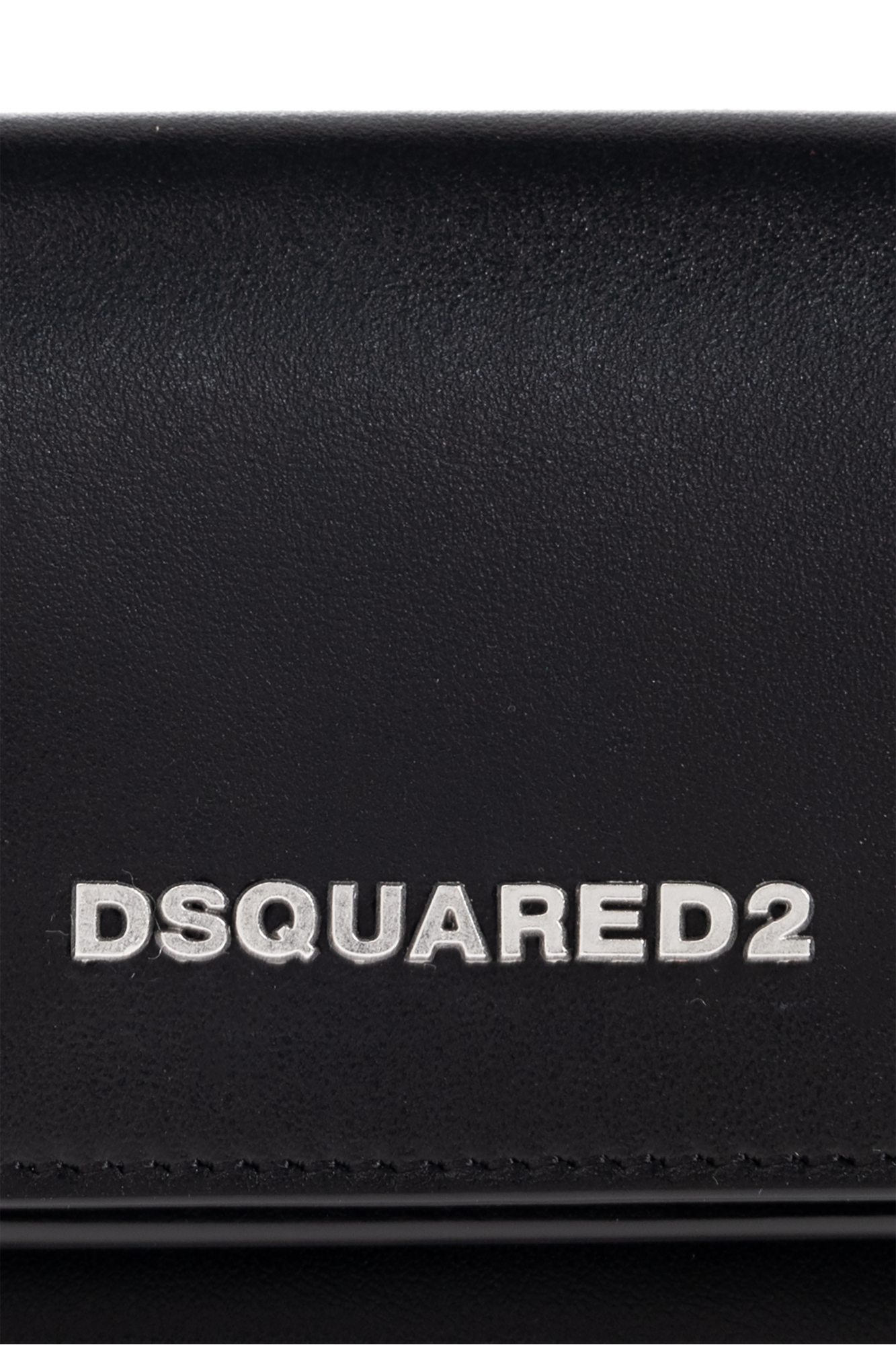 【DSQUARED2】DSQ Zip ウォレット Ld41 ブラック ディースクエアード DSQUARED2 23AW BOB ZIP WALLET コンパクト
